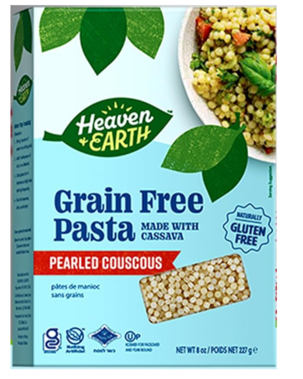 Heaven & Earth Grain Free Cassava Pearled Couscous- 8oz