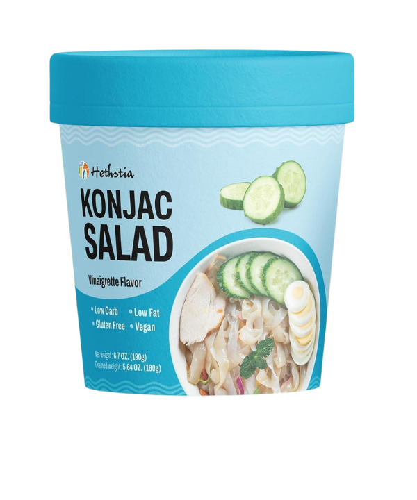 Hethstia Instant Konjac Salad Vinaigrette Sauce Flavor- 6.7 oz