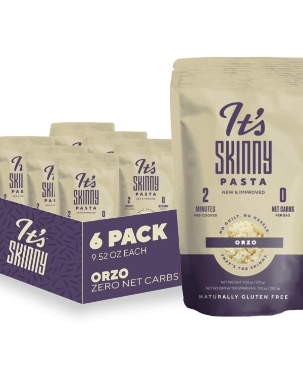 It's Skinny Rice (Orzo)-Case of 6/ 9.52oz*