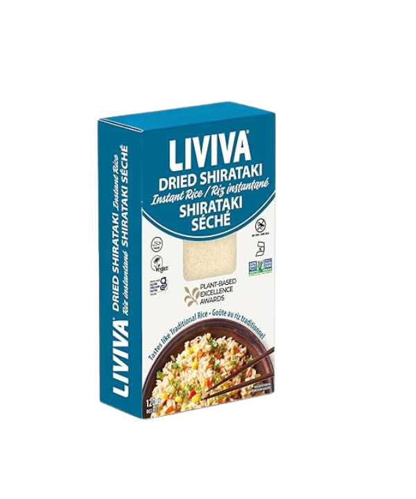 LIVIVA Dried Shirataki Instant Rice- 120g