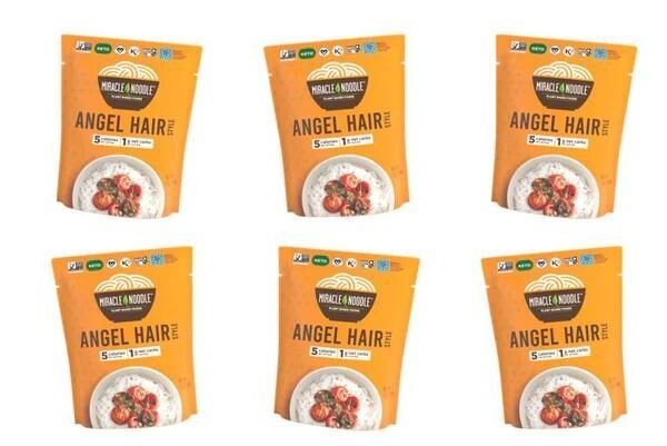 Miracle Noodle Ready to Eat Angel Hair- 7oz Case of 6*