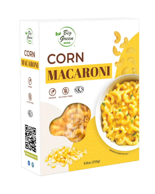 Big Green Gluten-Free Corn Macaroni- 8.8oz
