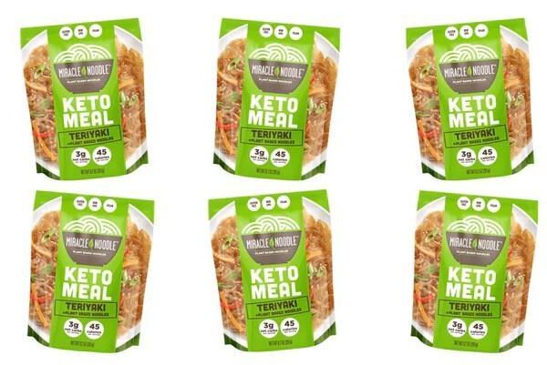 Miracle Noodle Teriyaki Keto Meal- 9.2oz Case of 6*