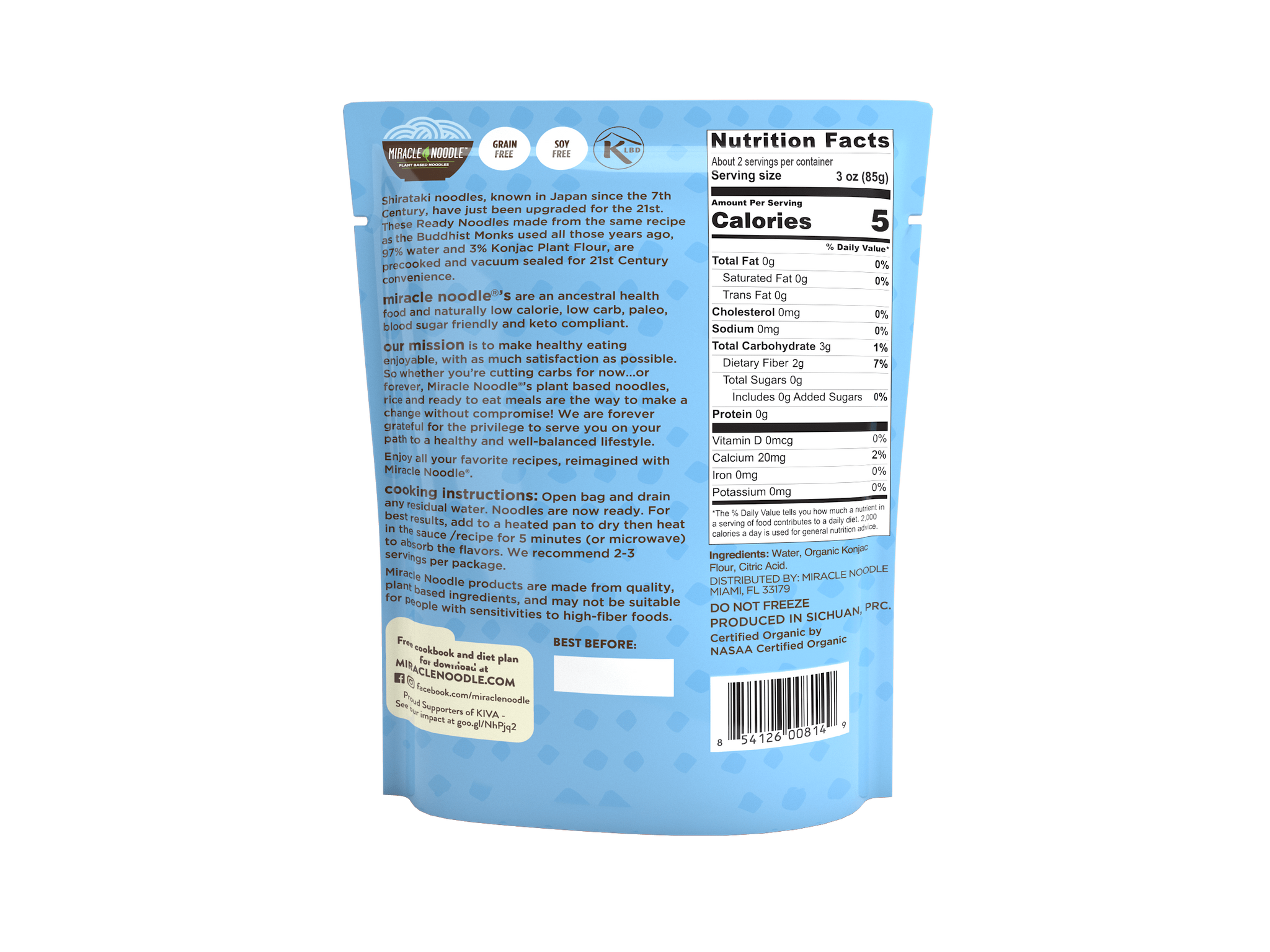 Miracle Noodle Ready To Eat Spaghetti- 7oz - Image 2