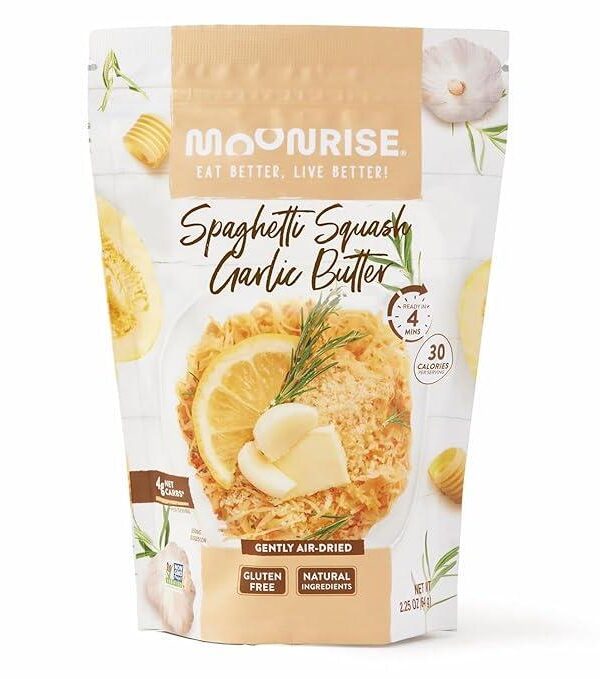 Moonrise Organic Dried Spaghetti Squash Garlic Butter- 2.25oz