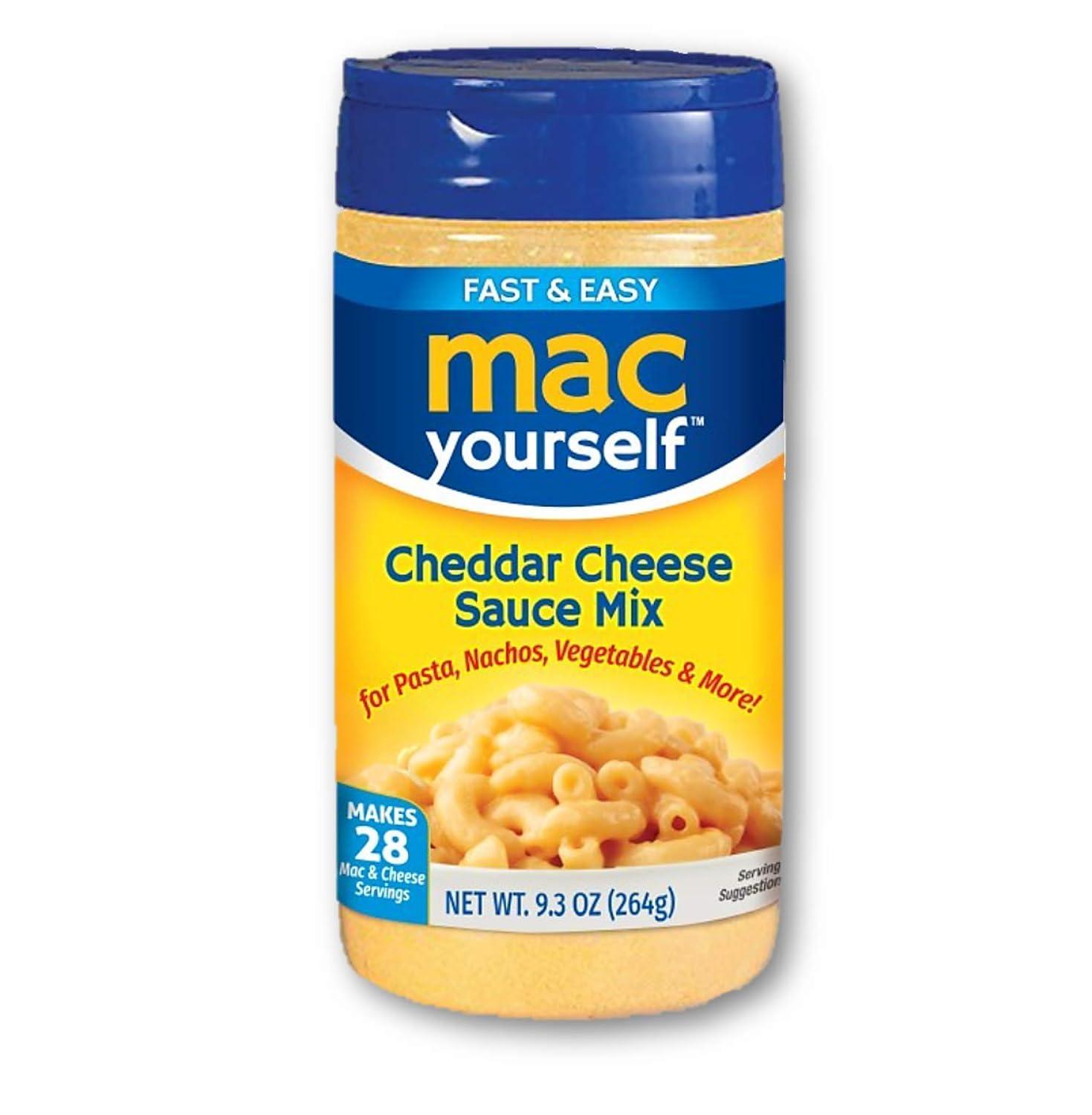 Mac Yourself | Delicious Cheddar Cheese Sauce Mix -9.3oz*