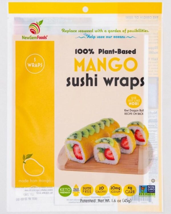 NewGem Mango - 5pk Sushi Wraps