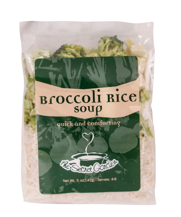 The Secret Garden Cauliflower Broccoli Rice Soup-  .5oz