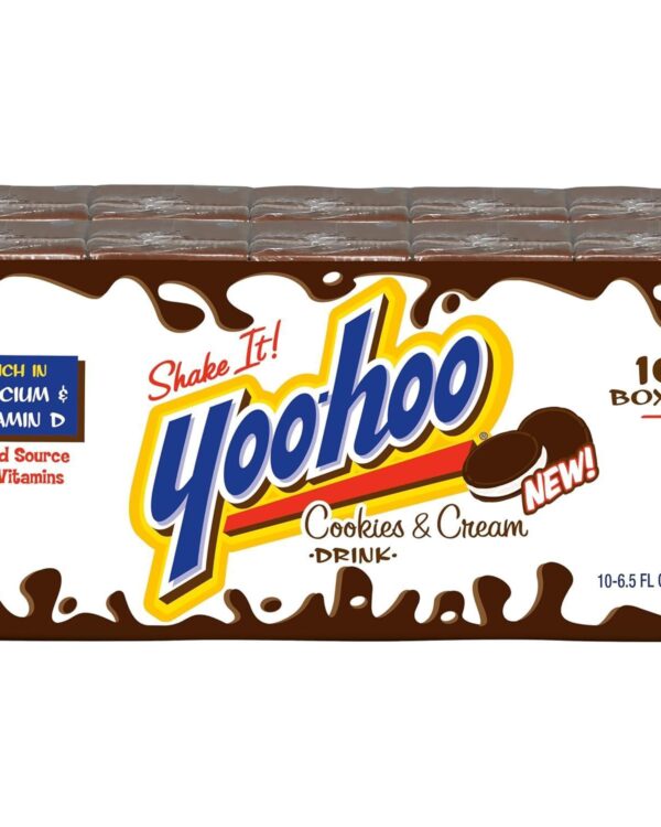Yoo-hoo Cookies & Cream Drink- Case of 10/6.5 fl oz