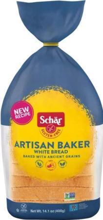Schar Gluten Free Bread Artisan Baker White- 14.10oz
