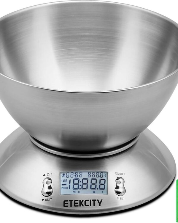Etekcity Food Kitchen Scale with Bowl