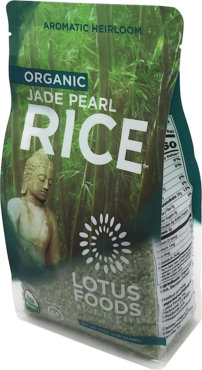 Lotus Foods Organic Jade Pearl Rice-15 Ounce*
