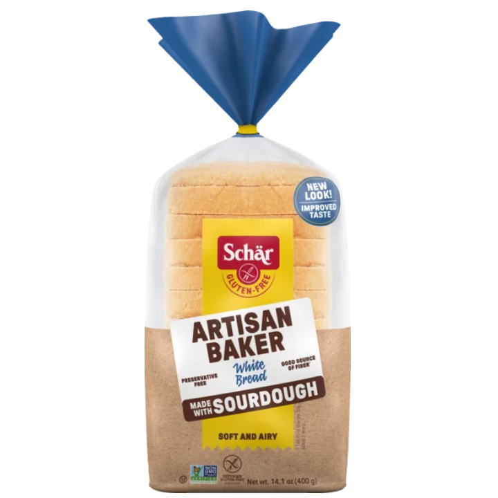 Schar Gluten-Free Artisan Baker White Bread-14.1 oz