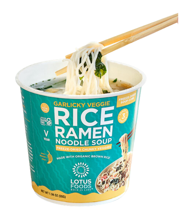 Lotus Foods Rice Ramen Noodle Soup Garlicky Veggie-1.94 Oz